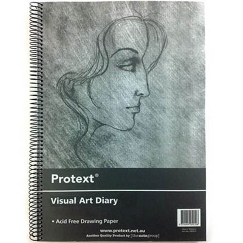  Protext Visual Art Diario 60 hojas 110 g/m² (blanco)