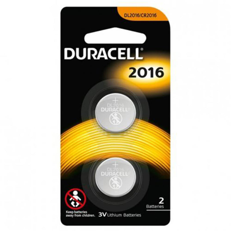  Pilas de botón de litio Duracell (paquete de 2)