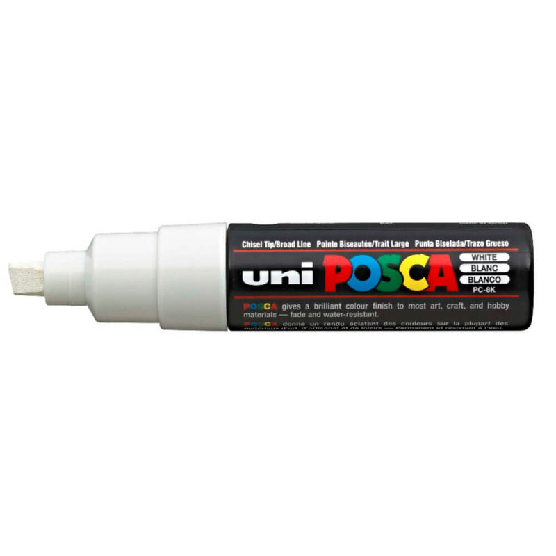 Marqueur de peinture à pointe biseautée Uni Posca PC-8K