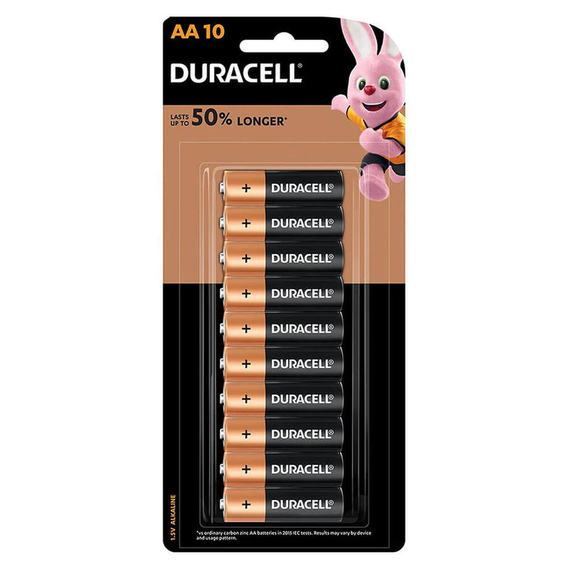 Baterias Alcalinas Duracell (AA)