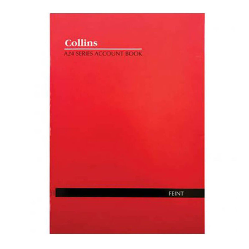 Livro da conta Collins 24 folhas (A4)
