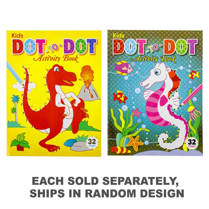 Dot to Dot Colouring Book 32 Pages A4