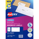 Avery Laser Quick Peel Endereço Rótulos