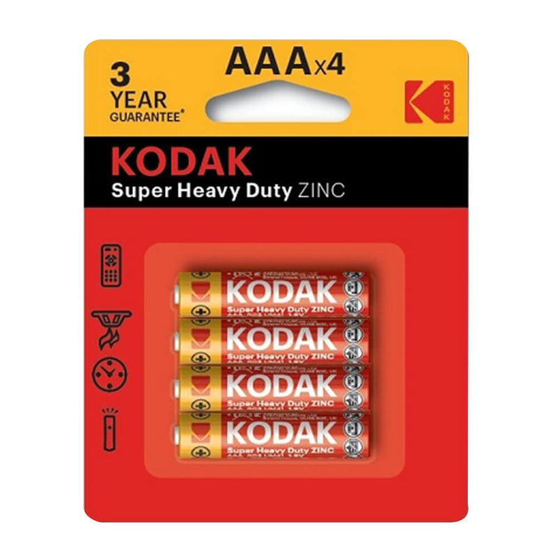 Baterias Super Pesadas Kodak (AAA)