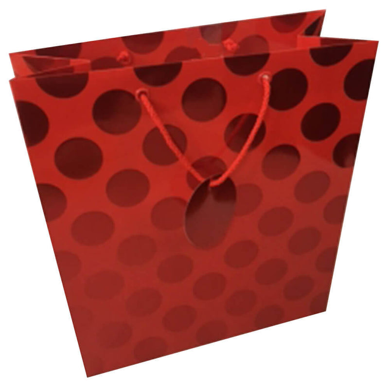  Bolsa de regalo Ozcorp Foil Dot (rojo)