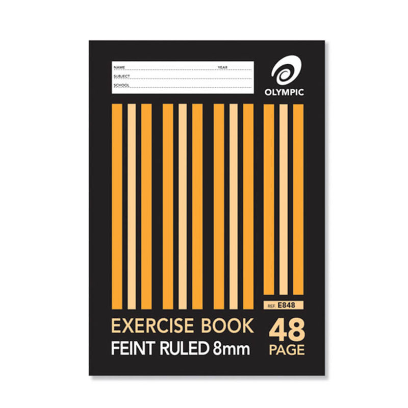Livro de exercícios governado por 8mm olímpico (pacote de 20)