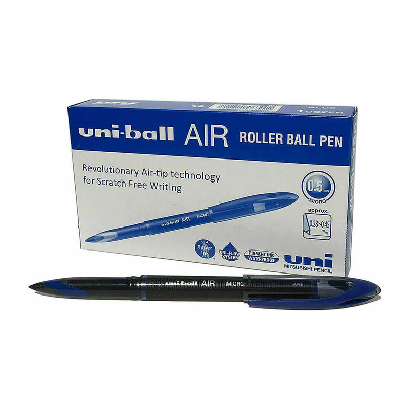  Uni Air Tinta Líquida Micro Rollerball Pen 0.5mm 12uds