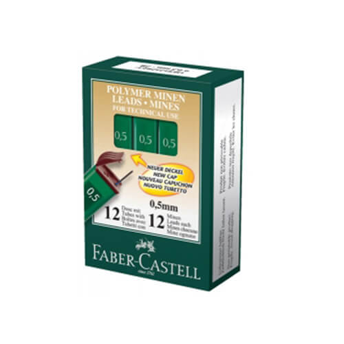 Faber-Castell HB Leads (Box of 12)