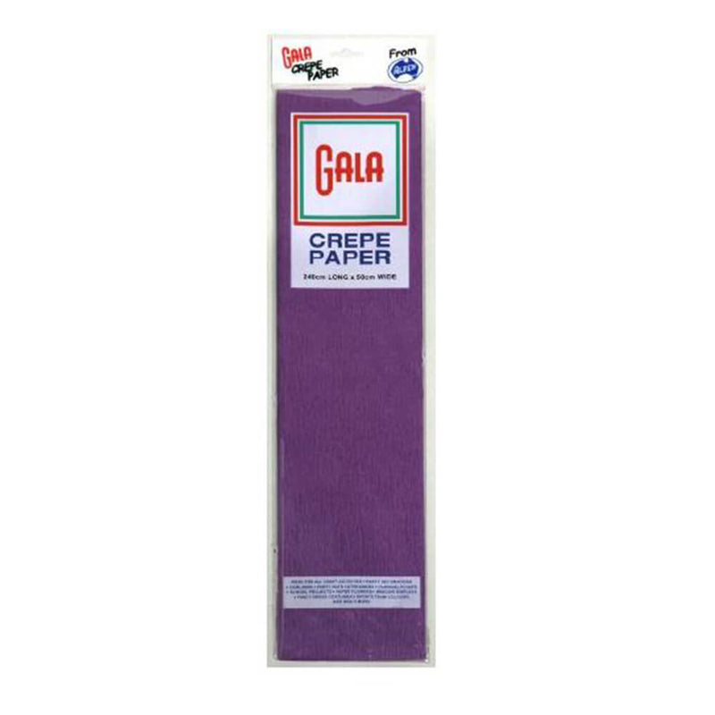  Papel Crepé Gala, Paquete de 12 (240x50cm)