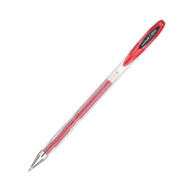  Bolígrafo roller con punta fina y tinta de gel Uni Signo (caja de 12)