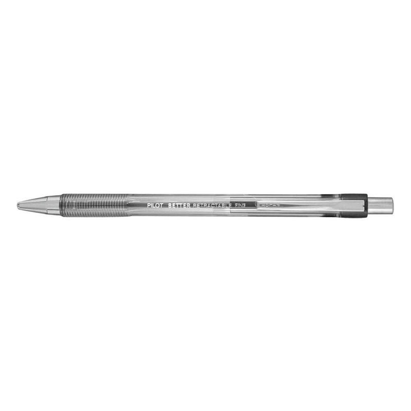  Pilot BP-145 Bolígrafo retráctil fino, paquete de 12