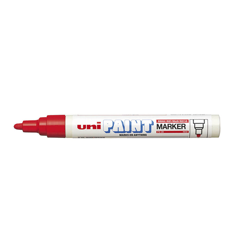 Uni PX20 Medium Bullet Tip Paint Marker 12pcs