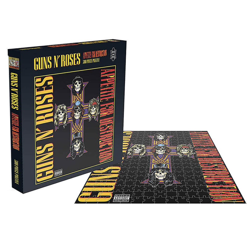  Rompecabezas de Guns N' Roses de Rock Saws (500 piezas)