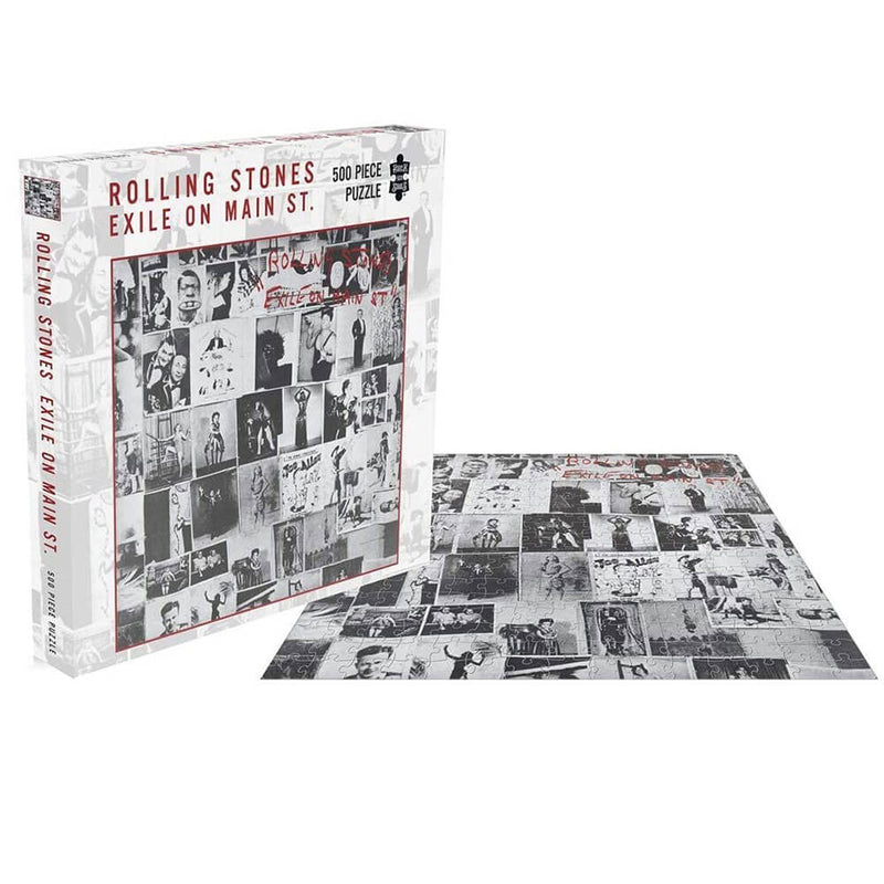  Rompecabezas de Sierras de Roca The Rolling Stones (500 piezas)